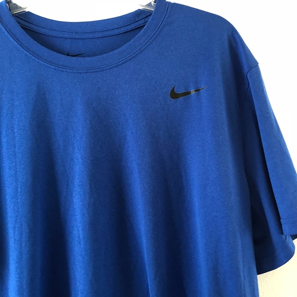Nike Other - Men's Nike Dri-Fit Blue Short Sleeve Shirt Size XL